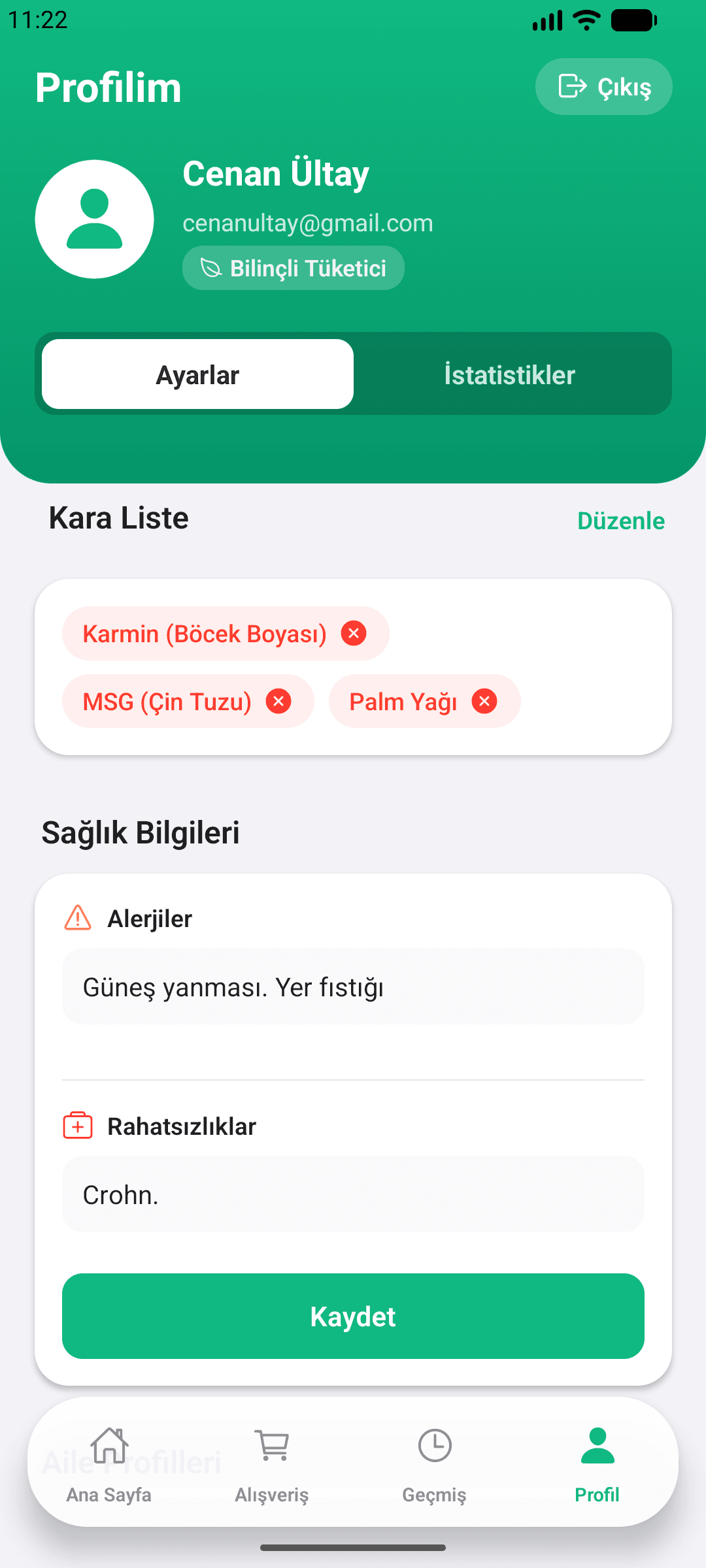 Ürün Dedektifi Uygulama Ekranı 4